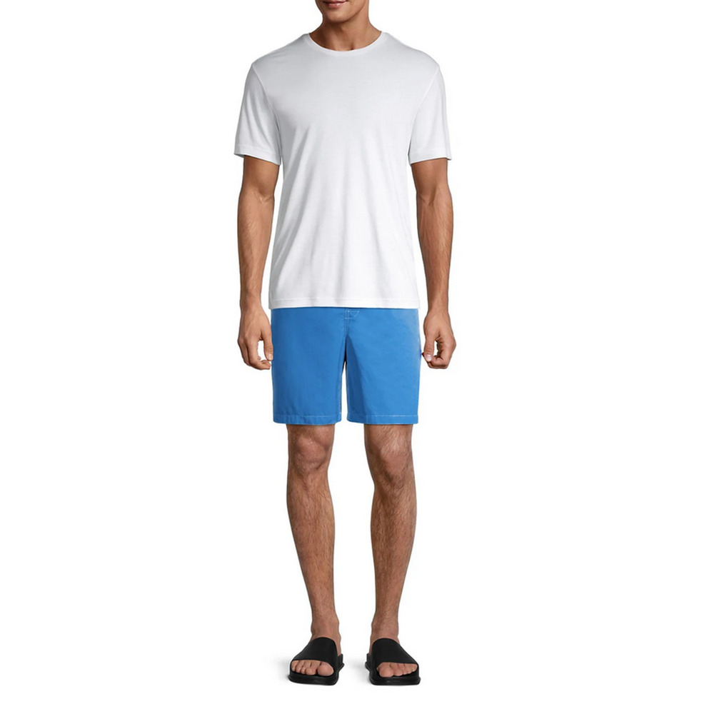 A.P.C. Louis Solid Regular Fit Swim Trunks Blue Size S 2805